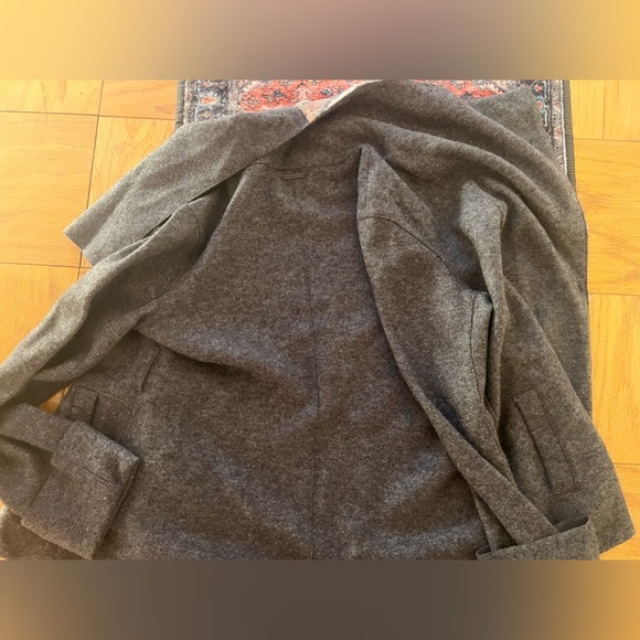 Anntarah Peru sweater jacket button multicolored gray baby alpaca wool medium - Picture 4 of 14